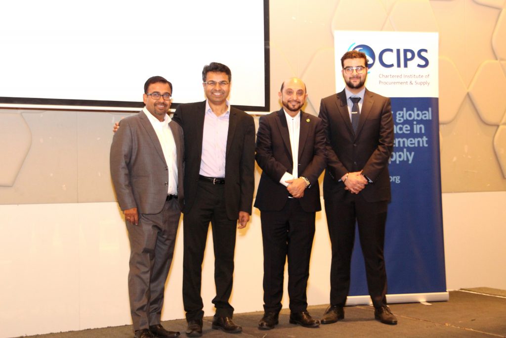 With Intel Corporation Officials from USA, India and UAE at CIPS event on Advanced Evolving Technologies of Intel related to Procurement and Supply - November 2019  - Abu Dhabi 